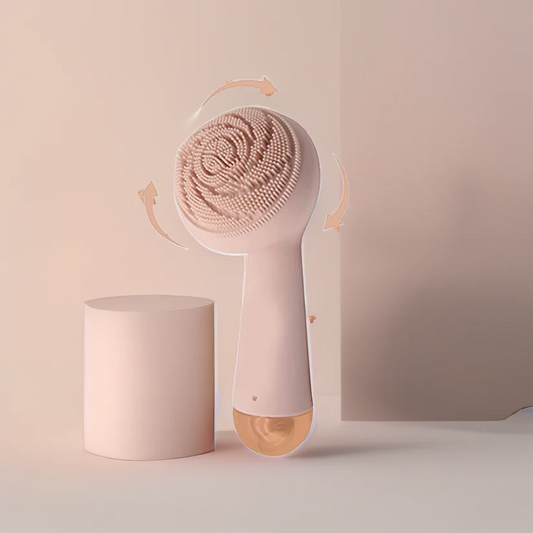 Smart face cleansing brush