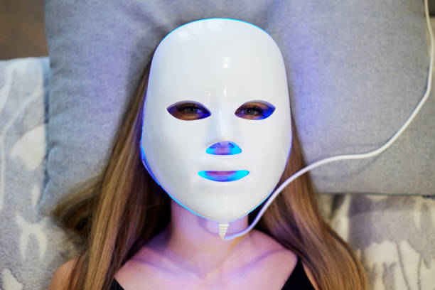 7 color LED light therapy mask