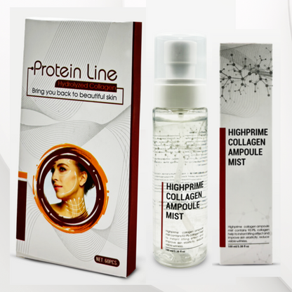 Protein Silk Melting Collagen Thread (60 pcs) + Collagen Mist
