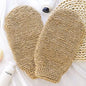 Eco Friendly Natural Hemp Exfoliating Bath Mitt Glove 