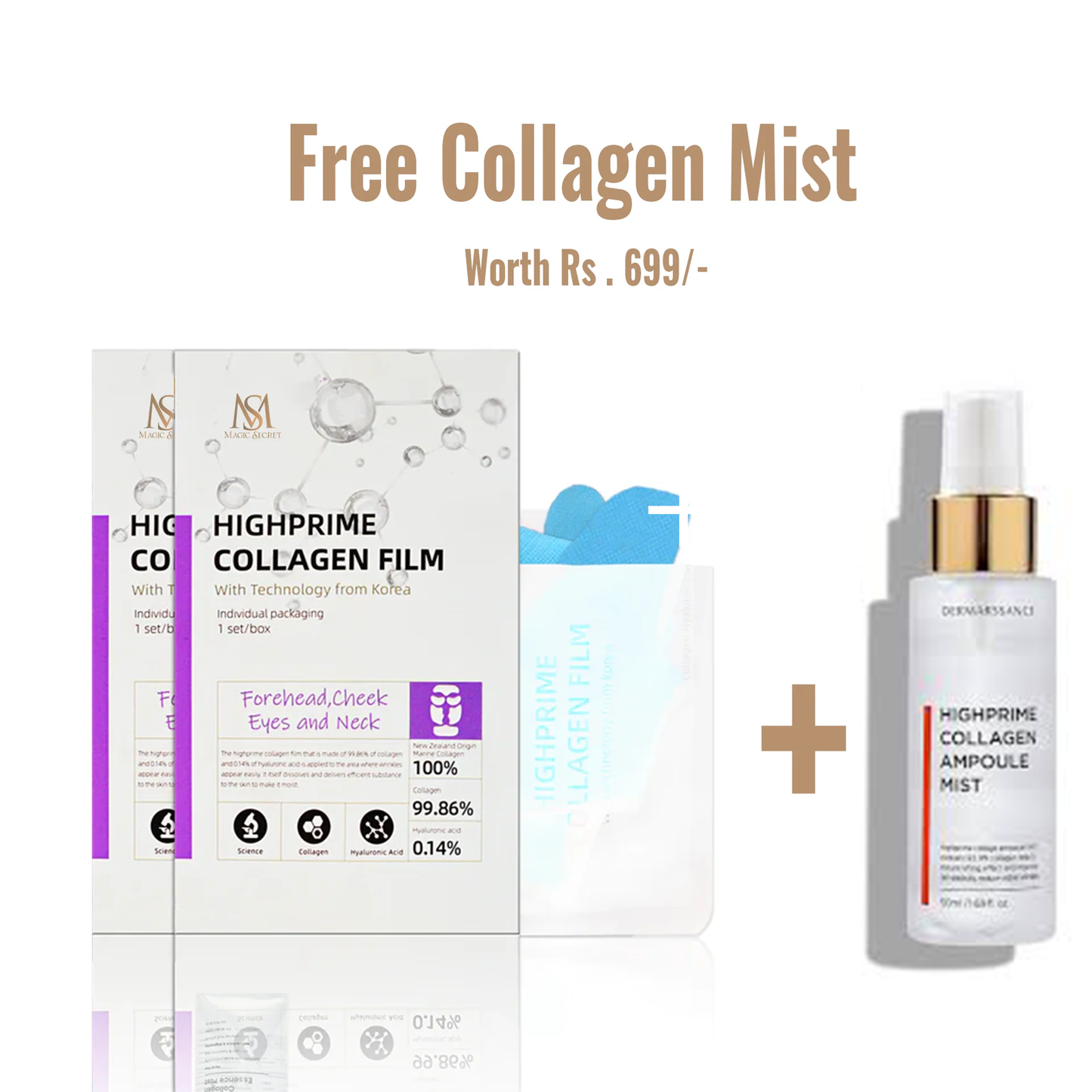 Collagen Melting Patches 6pcs set- Magic secret