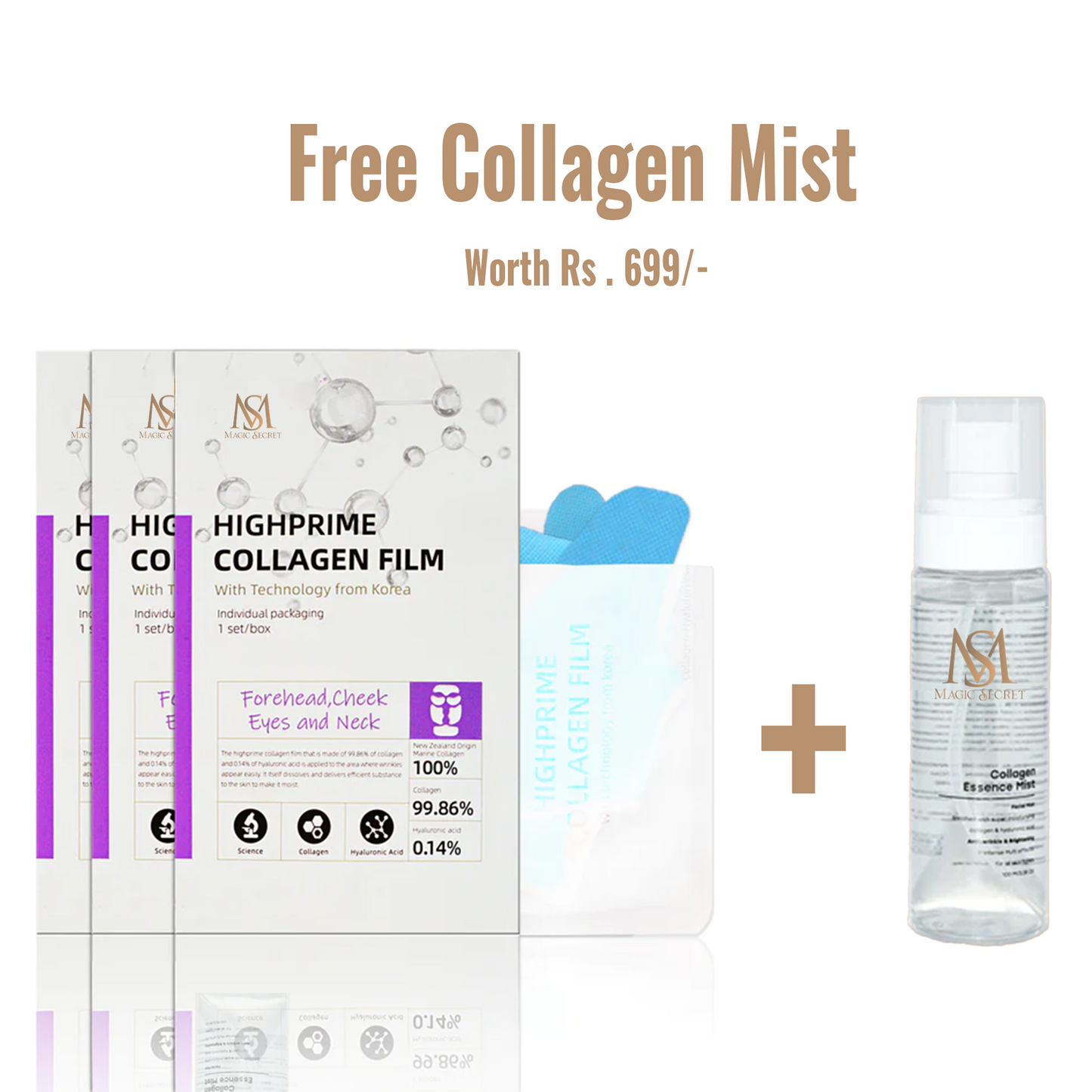 Collagen Melting Patches 6pcs set- Magic secret